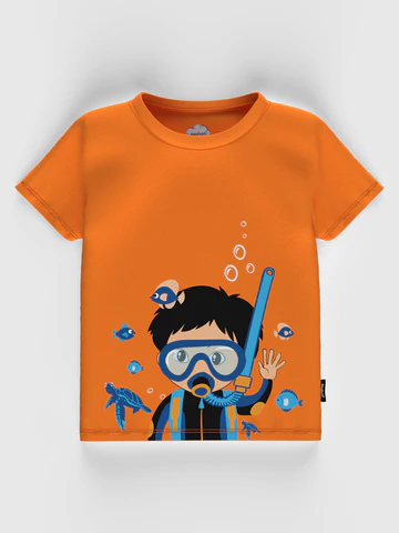 Boys Pack Of 2 Graphic Printed Cotton T-shirts