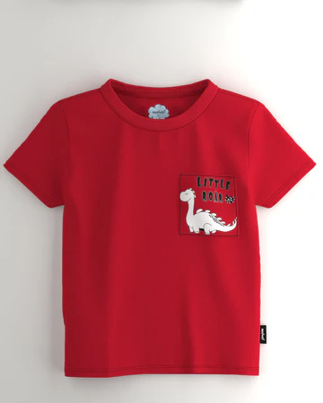 Boys White-Navy-Red Graphic Printed Half Sleeve Pack of 3 T-Shirt